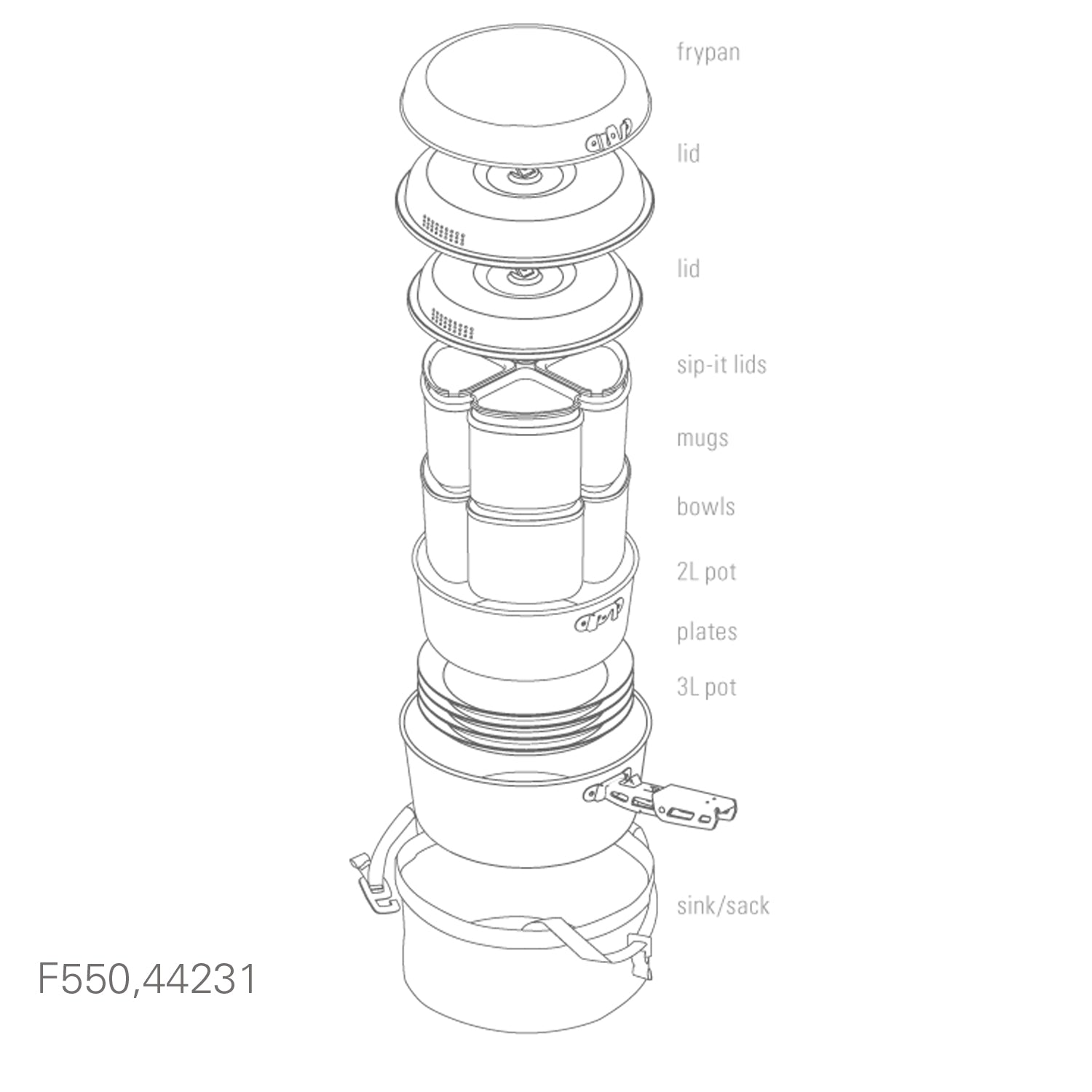 GSI - BUGABOO CERAMIC CAMPER