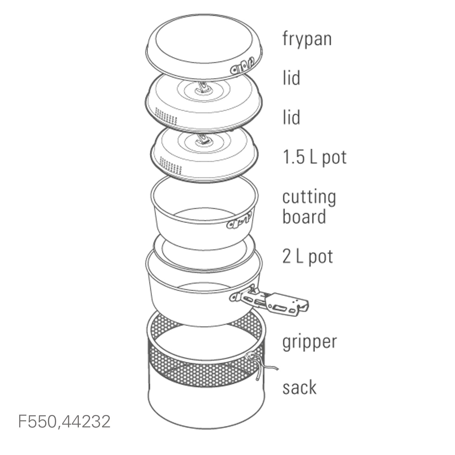 GSI - BUGABOO CERAMIC BASE CAMPER
