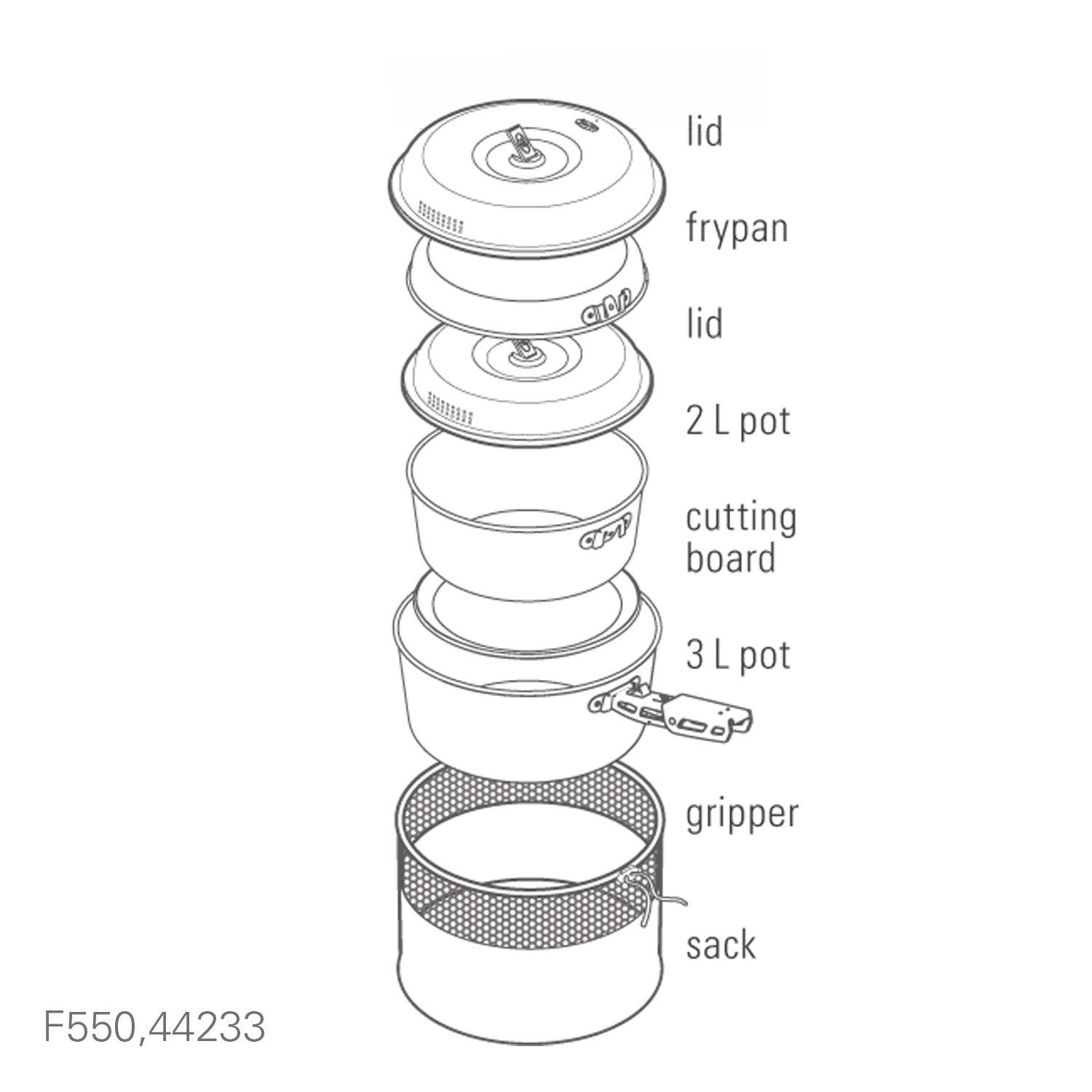 GSI - BUGABOO CERAMIC BASE CAMPER