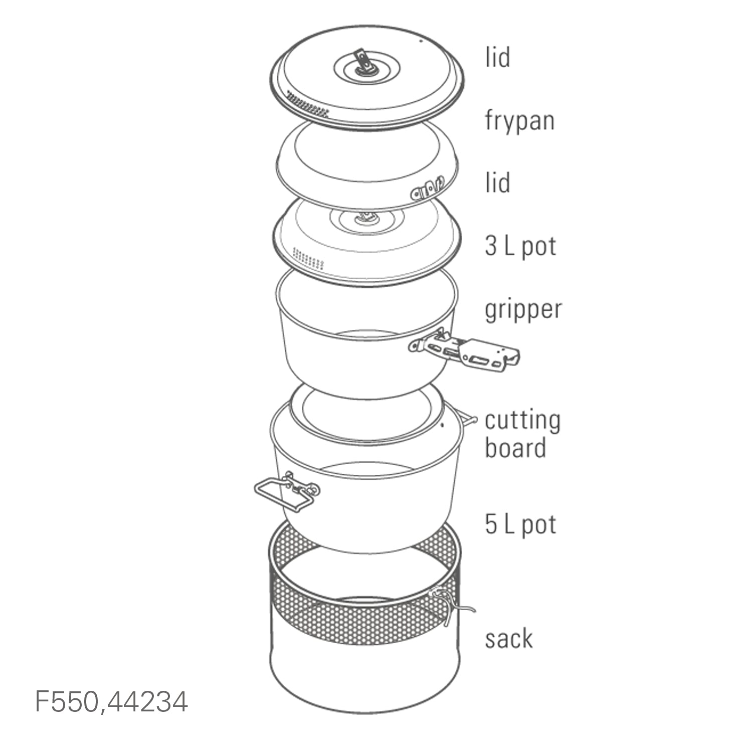 GSI - BUGABOO CERAMIC BASE CAMPER